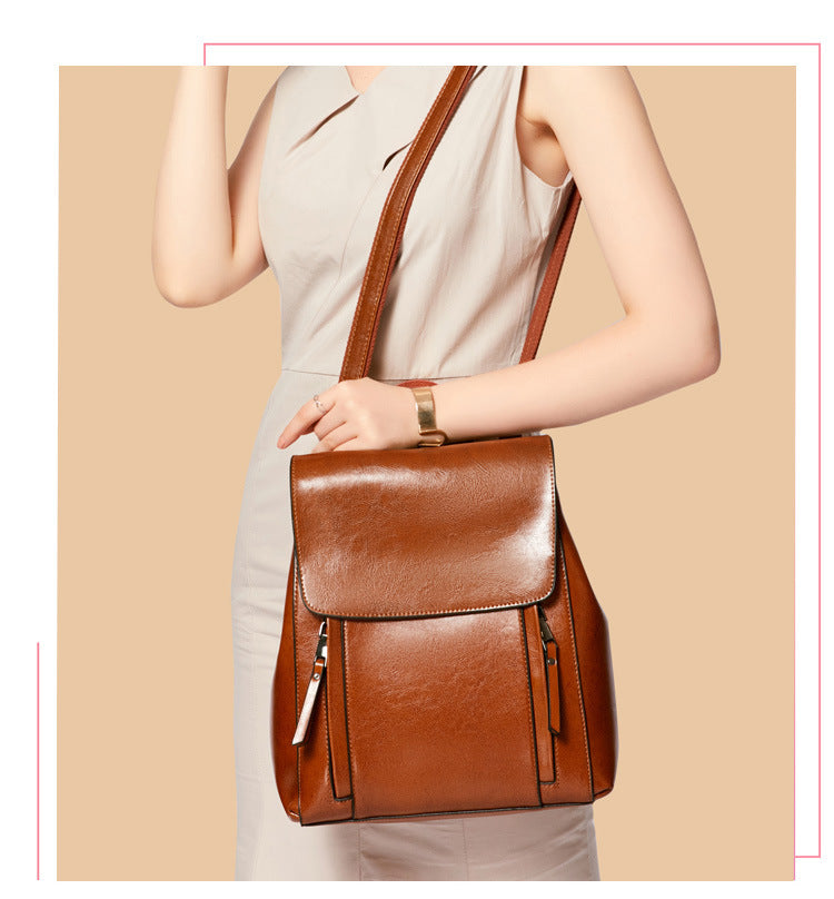 Dual Purpose Wax Oil Bag For Women, Individualized Valentines Gift