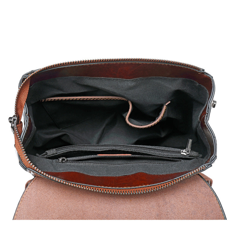 Dual Purpose Wax Oil Bag For Women, Individualized Valentines Gift