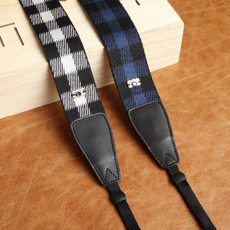 Fashion Squares Cotton DSLR Camera Strap CS017 - icambag