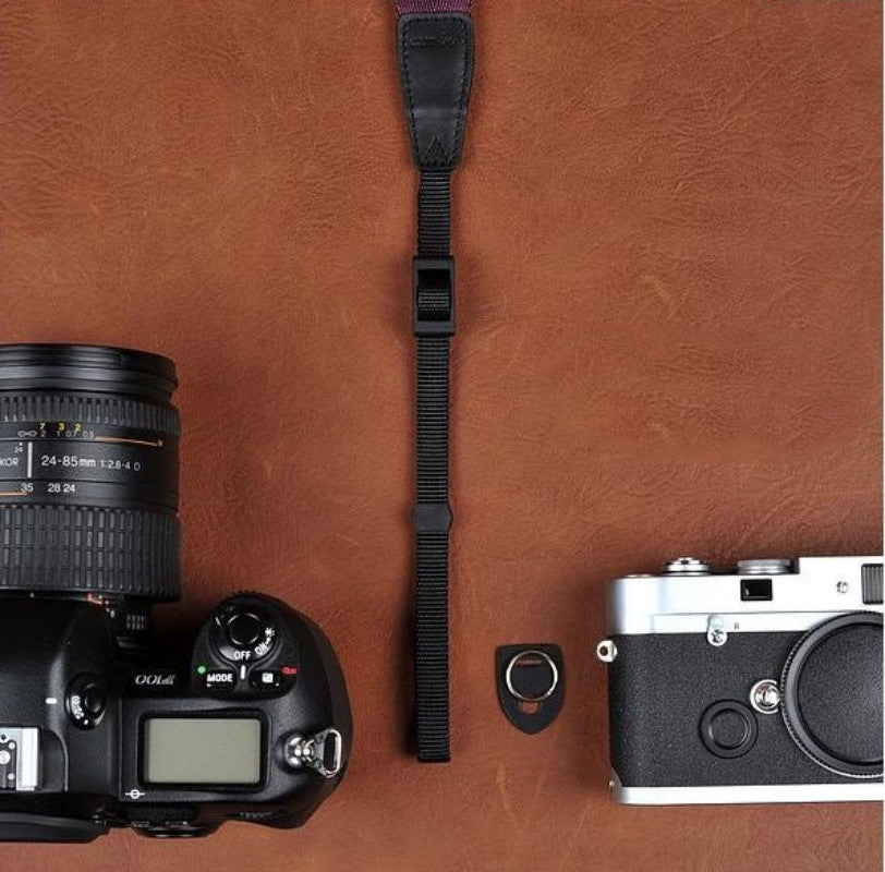 Embroidered Style National wind Strap Handmade Leather Camera Strap - icambag