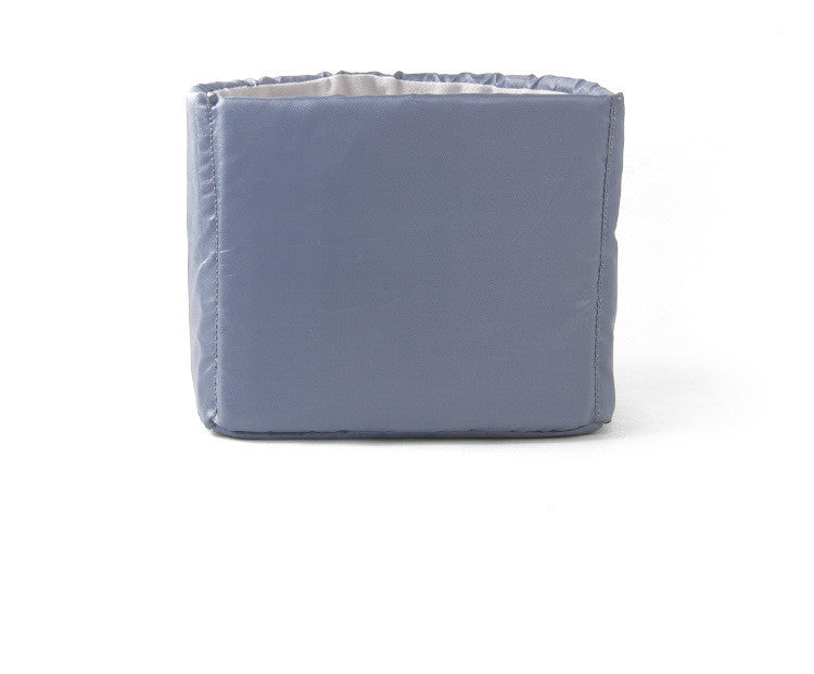 Semicircle Gray DSLR Camera Bag Insert One Body Two Lens B38 - icambag