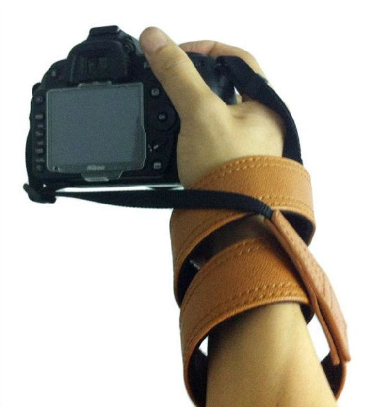 Handmade Camera DSLR PU Leather Camera Strap CAM22224 - icambag