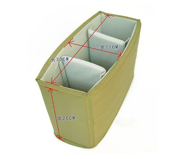 DSLR Camera Bag Insert one body Two Lens B32 - icambag