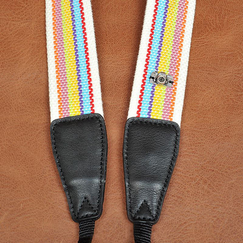 Stripe Cotton DSLR Camera Strap Fit All Camera 8247 - icambag
