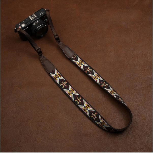 Handmade Leather Camera Strap For  Sony Nikon Canon 7529 - icambag