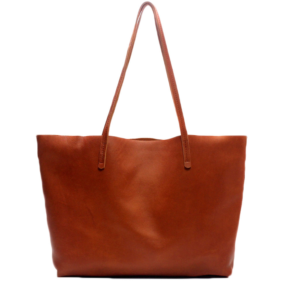 Women's leather tote bag Small tote bag Leather purse Women's tote Leather carryall Leather shopper bag Leather tote - icambag