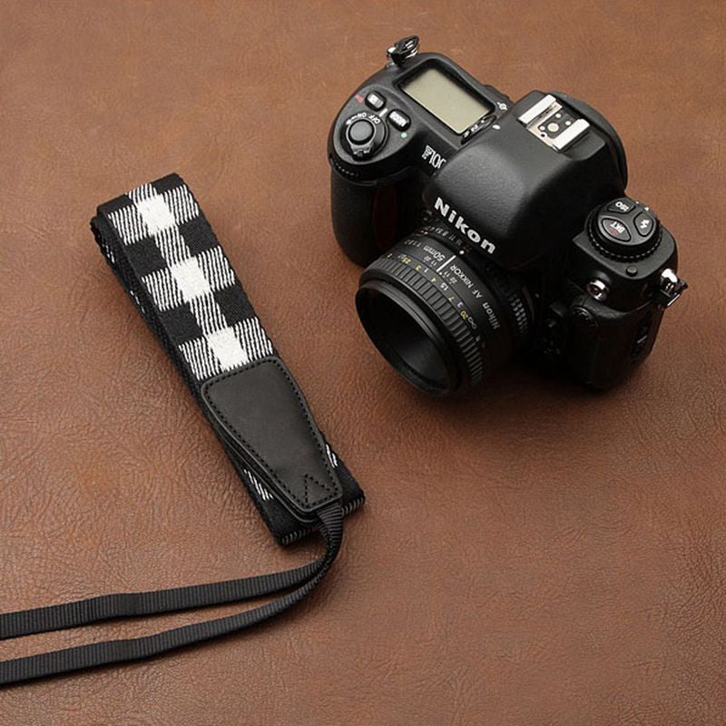 Fashion Squares Cotton DSLR Camera Strap CS017 - icambag