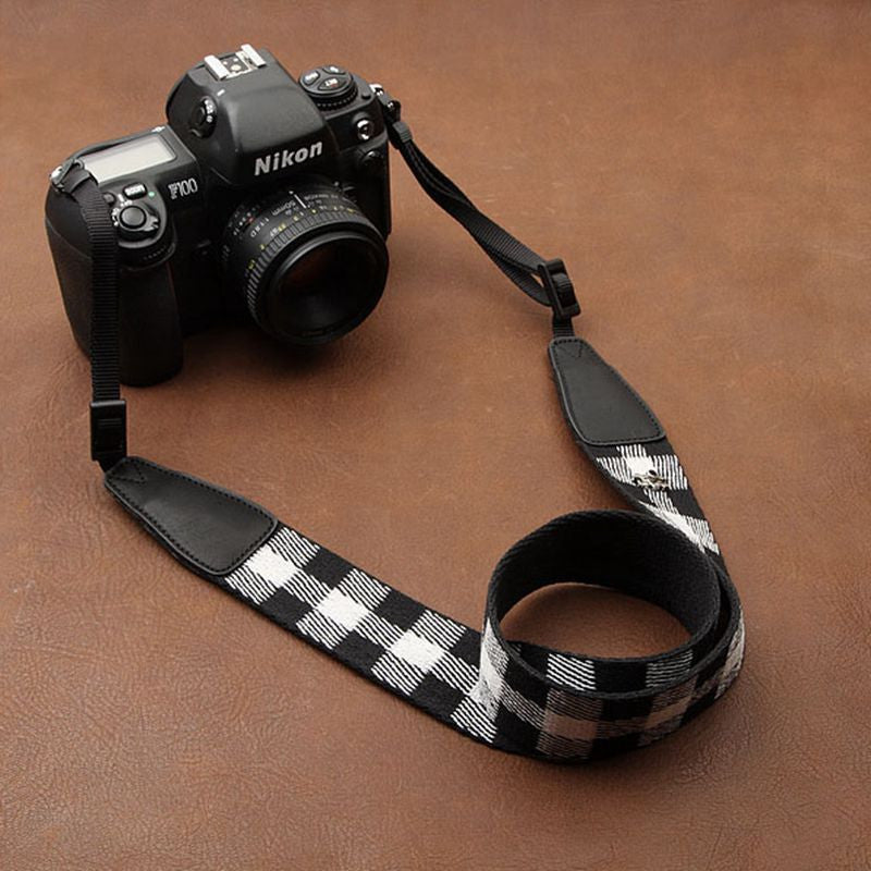 Fashion Squares Cotton DSLR Camera Strap CS017 - icambag