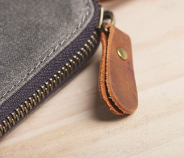 Groomsman’s Gifts Casual Canvas Handmade Men's Handbags - icambag