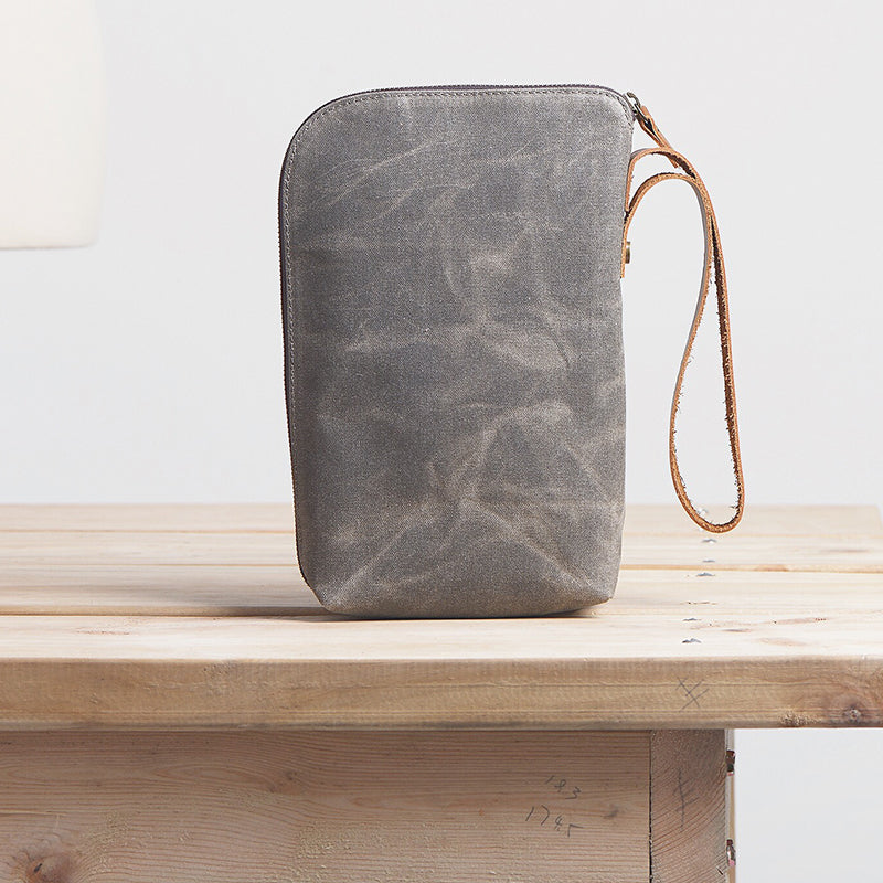 Groomsman’s Gifts Casual Canvas Handmade Men's Handbags - icambag