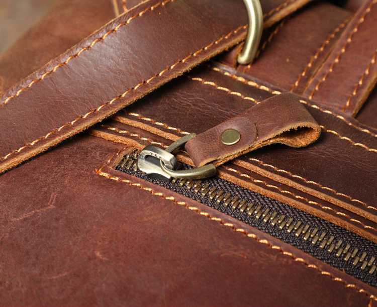 Vintage Leather Backpacks For Men and Women
