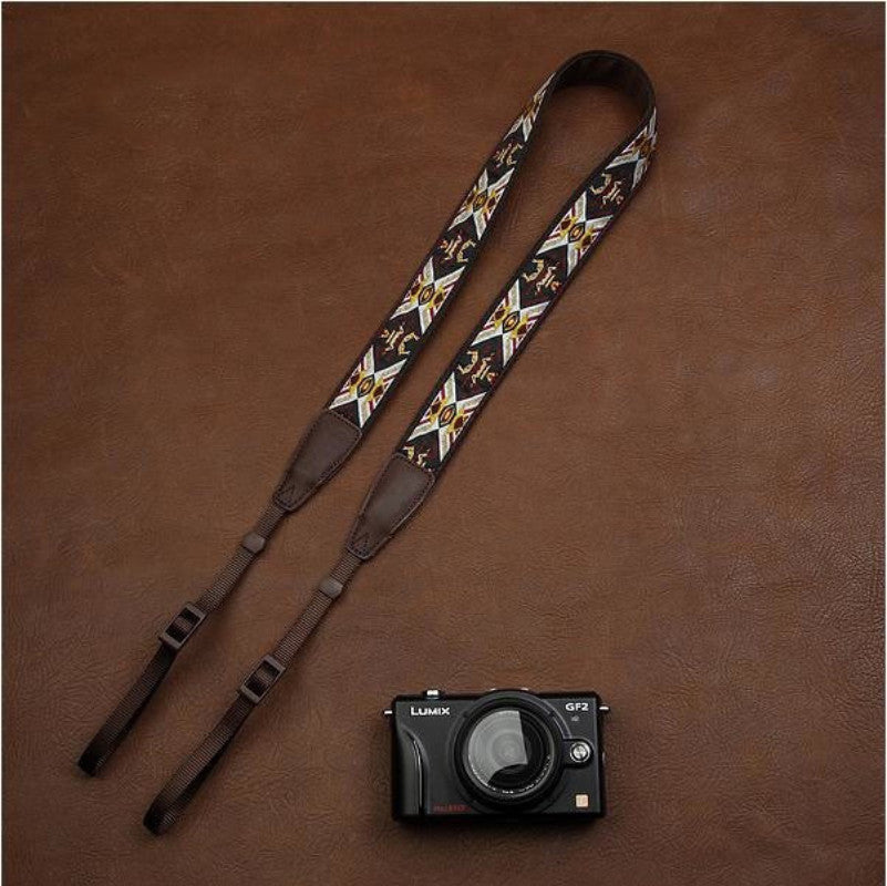 Handmade Leather Camera Strap For  Sony Nikon Canon 7529 - icambag