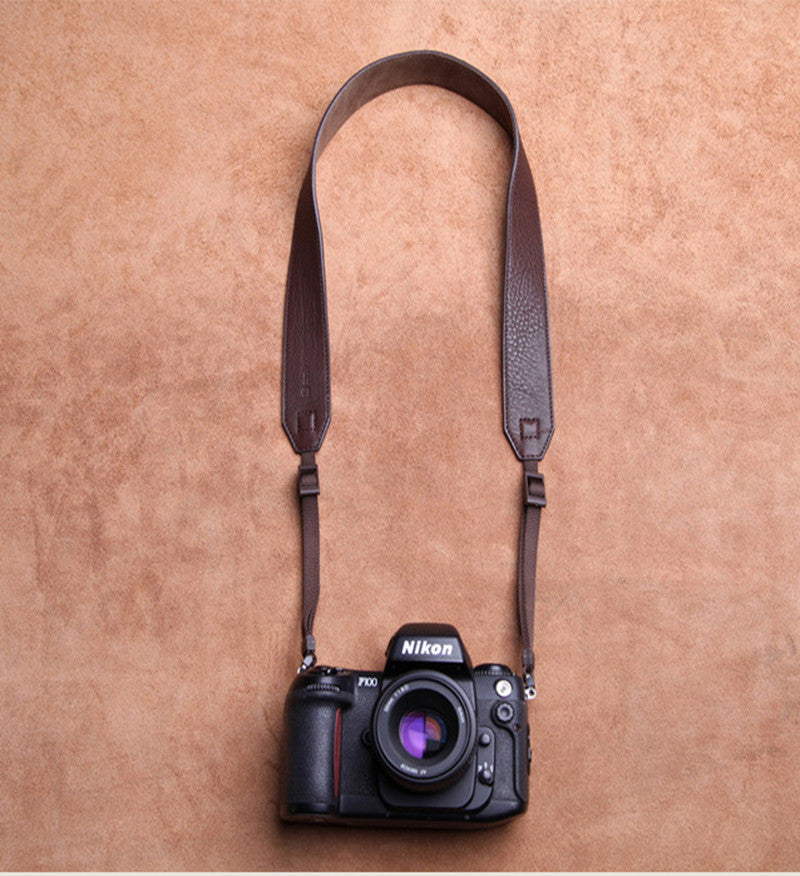 Genuine Leather Vintage Handmade DSLR Professional Camera Strap - CS181 - icambag