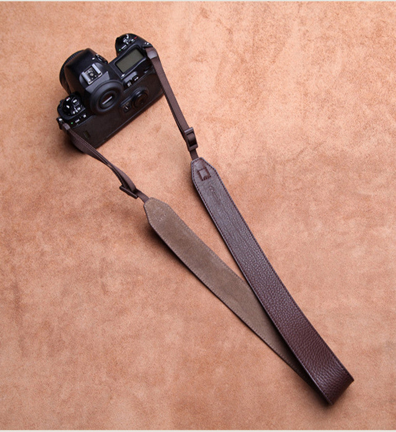 Genuine Leather Vintage Handmade DSLR Professional Camera Strap - CS181 - icambag