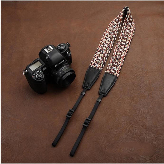 Brown Skin Handmade DSLR Leather Camera Wrist Strap 8789 - icambag