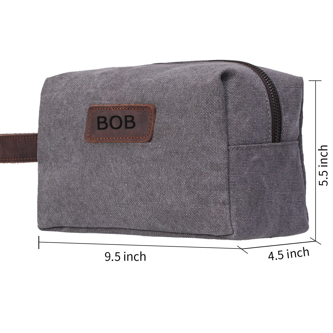 Toiletry Bag for Men Women Waterproof Portable Shaving Dopp Kit Cosmetic Makeup Organizer Pouch Bag Travel Accessories Bag - icambag