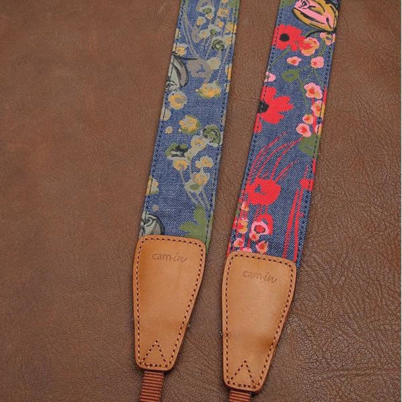Handmade Leather Camera Strap in Brown- 7132 - icambag