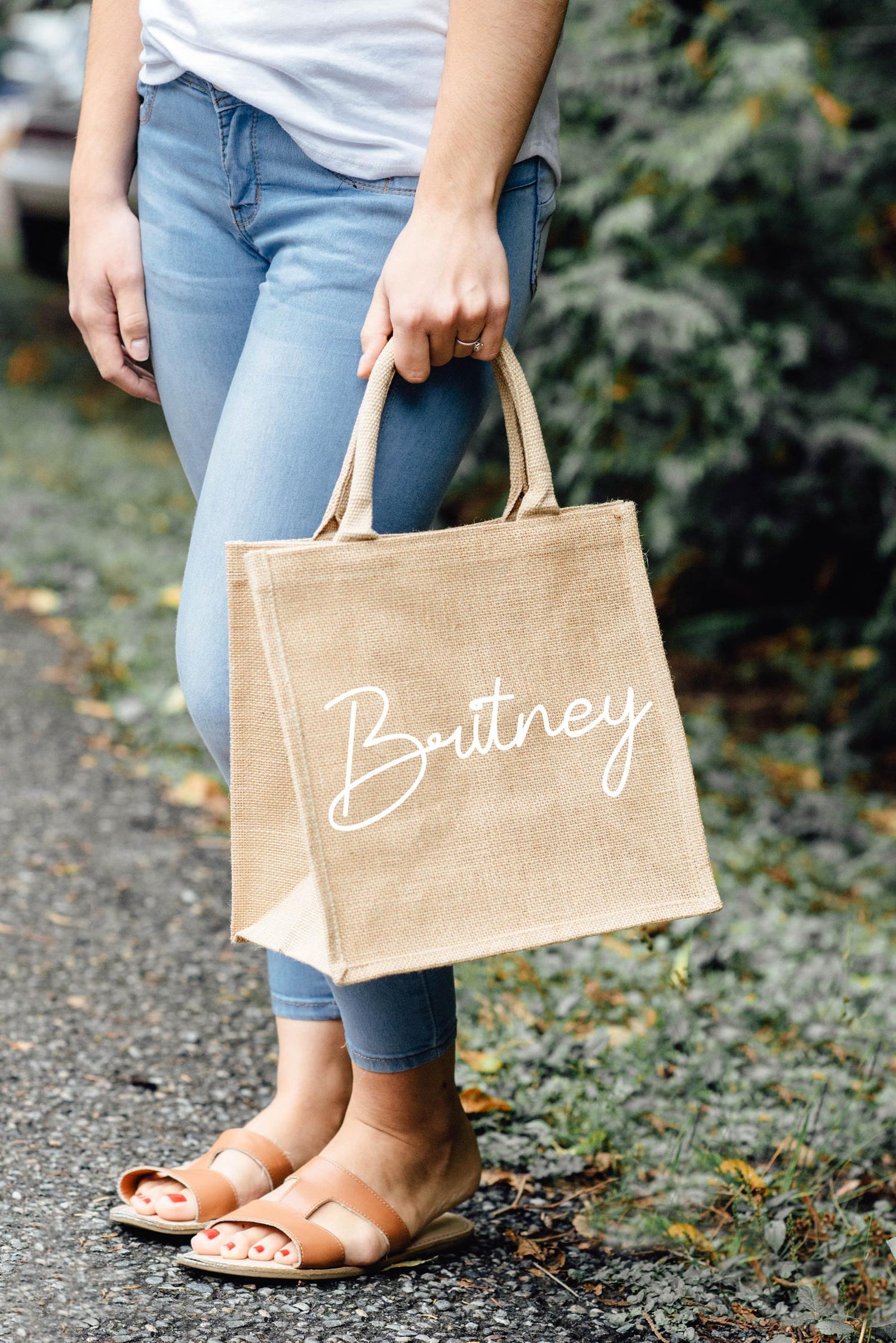 Personalized Bridesmaid Beach Bag Beach Bags Tote Gift Bags Bridesmaid Beach Bag Beach Tote Bag with Your Name - icambag