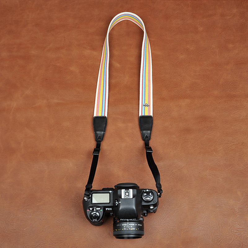 Stripe Cotton DSLR Camera Strap Fit All Camera 8247 - icambag