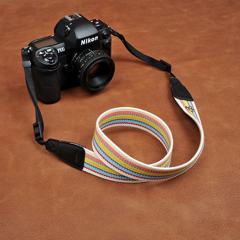 Stripe Cotton DSLR Camera Strap Fit All Camera 8247 - icambag