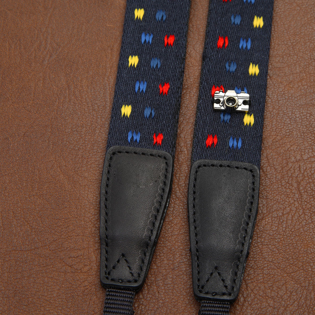 Fashion Dot Cotton Strap DSLR Camera Strap 8179A - icambag