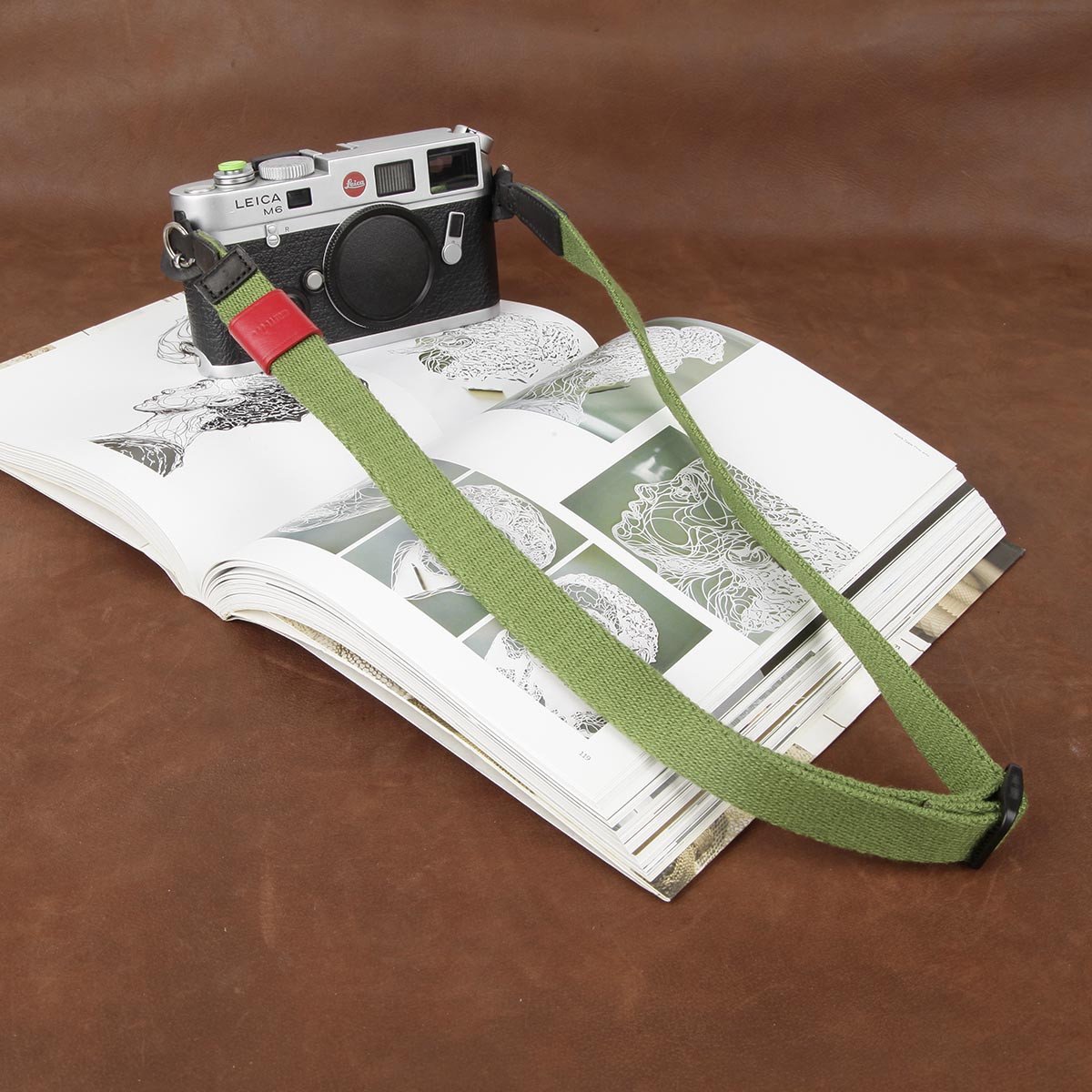 Adjust DSLR Handmade Leather Camera Strap CS164 - icambag