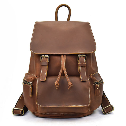 Men Leather Backpacks Father's Gift