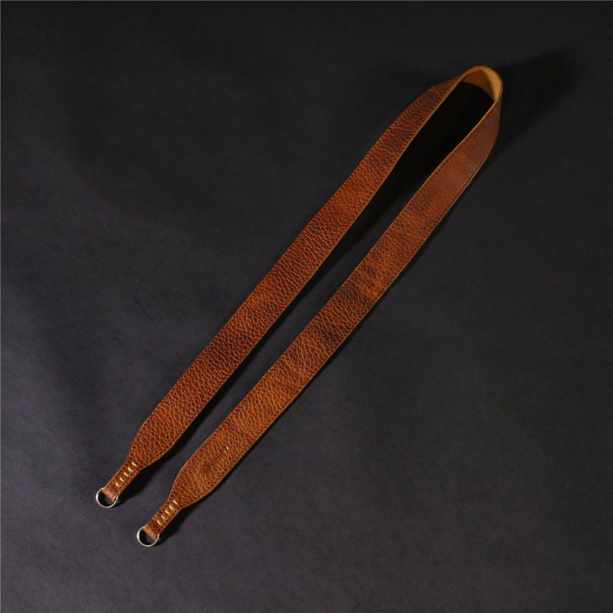 Italy Vegetable Tanning Cowhide Handmade DSLR Leather Camera Strap - LCS007／LCS008 - icambag