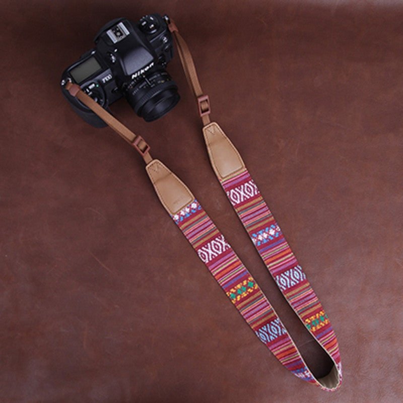 Stripe DSLR Camera Strap DSLR Bohemian Series CS067 - icambag