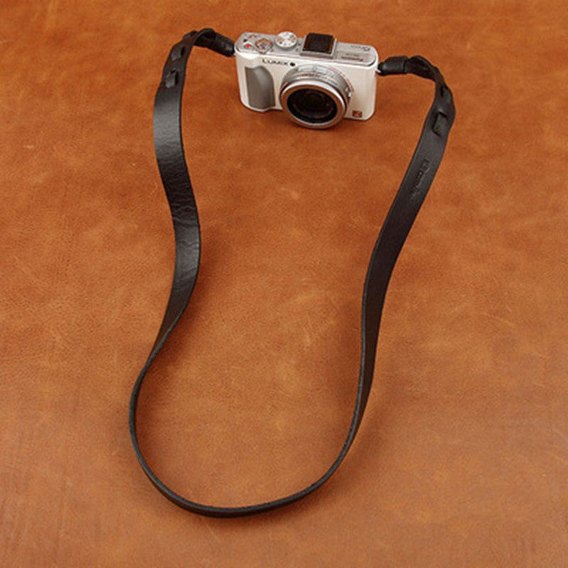 Cowhide Handmade DSLR Leather Camera Strap - CS191 - icambag